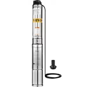 Image of 0.5hp Borehole Deep Well Submersible Water Pump Long Live + Cable 5 Ft