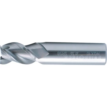 Image of 16.00MM Carbide Plain Shank 3 Flute High Helix Slot Drills - Uncoated