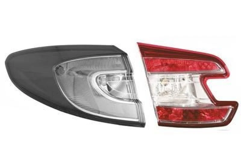 Image of VAN WEZEL 4377927 Rear light Inner Section, with bulb holder, Left Combination Rearlight (391)