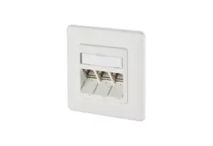 image of METZ CONNECT 1309131002-E socket-outlet RJ-45 White