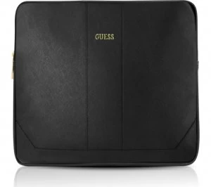 image of Guess Saffiono 11" Leather Laptop Sleeve