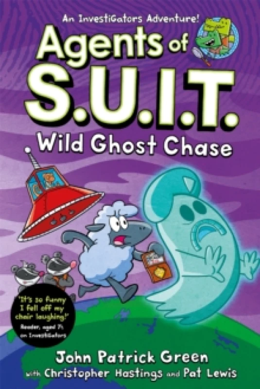 Image of Agents of S.U.I.T.: Wild Ghost Chase : A Laugh-Out-Loud InvestiGators Comic Book Adventure! Paperback / softback