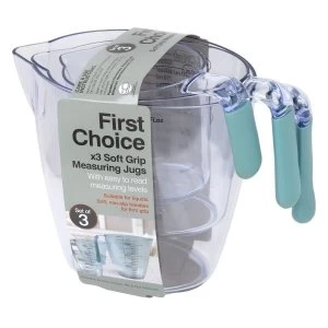 Image of First Choice Measuring Jug Set 3 Piece