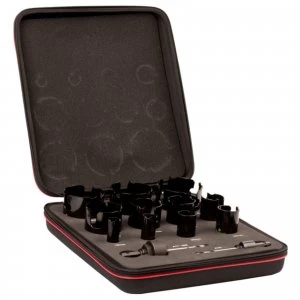 image of Starrett KMP11021 13 Piece General Purpose Hole Saw Set