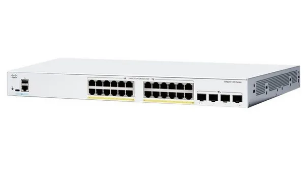 image of Catalyst 1300 24p GE 4x1G SFP C1300-24T-4G