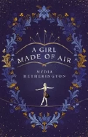 Image of girl made of air