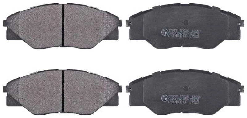Image of A.B.S. 37937 Brake pad set without integrated wear sensor Brake Pad Set,disc brake (402)