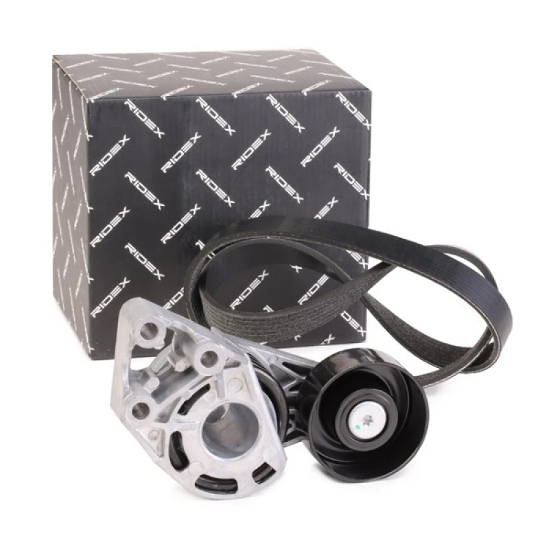 Image of RIDEX 542R0195 V-ribbed belt set V-Ribbed Belt Set (542)