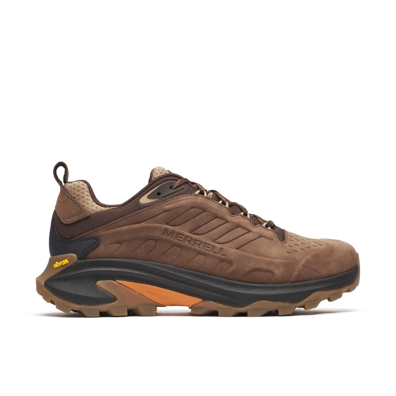 Image of Merrell Moab Speed 2 Leather Waterproof Hiking Shoe Mens Mole male 8 (42)