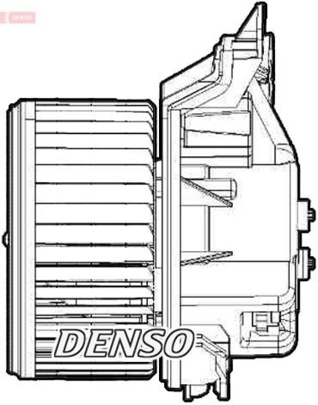 Image of DENSO Blower motor DENSO DEA09209
