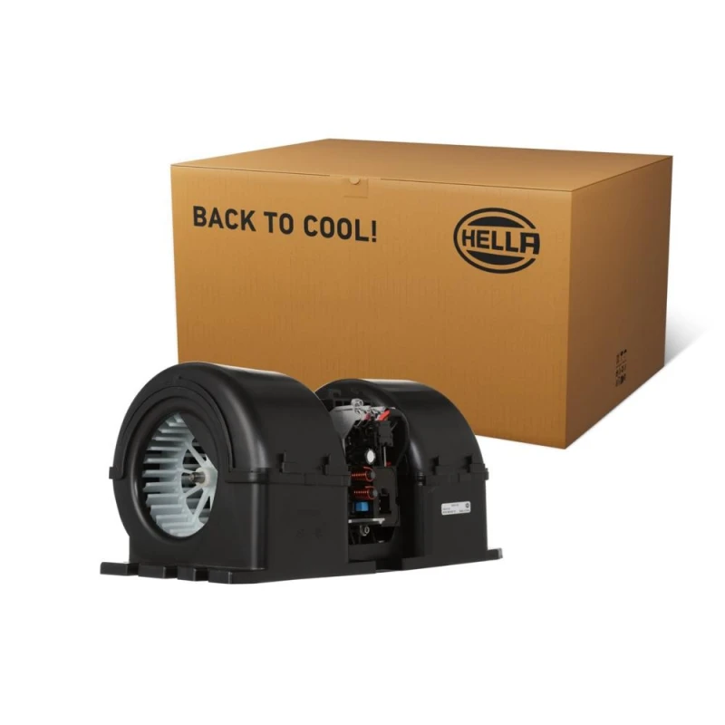 Image of HELLA Blower motor HELLA 8EW 366 400-181
