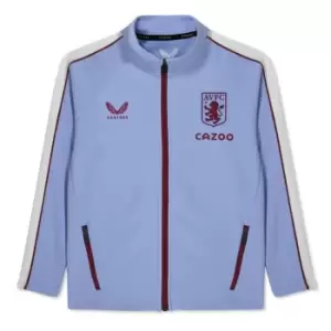 Image of Castore Aston Villa Anthem Jacket Juniors - Blue