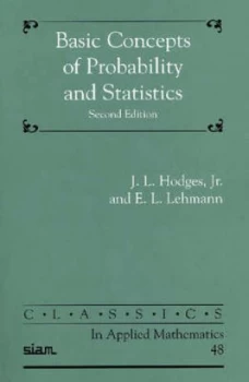 Image of Basic Concepts of Probability and Statistics by J. L. Hodges Paperback