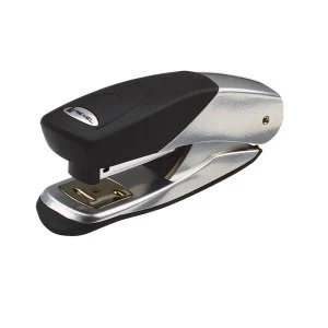 image of Rexel Matador Half Strip Stapler Silver/Black