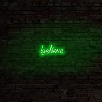 image of Believe - Green Green Wall Lamp