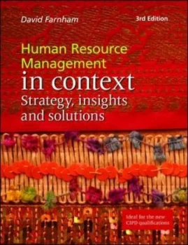 Image of Human Resource Management in Context by David Farnham Paperback