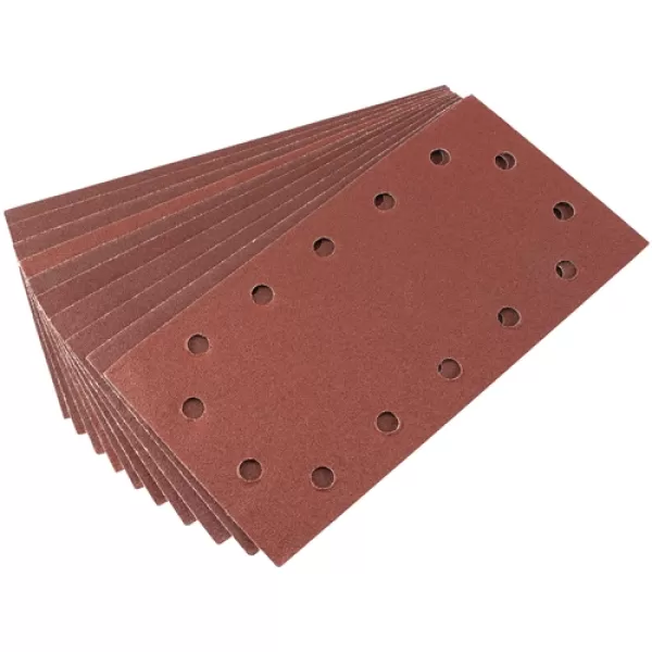 Image of Draper 100G Aluminium Oxide Sanding Sheets (115 x 227mm)
