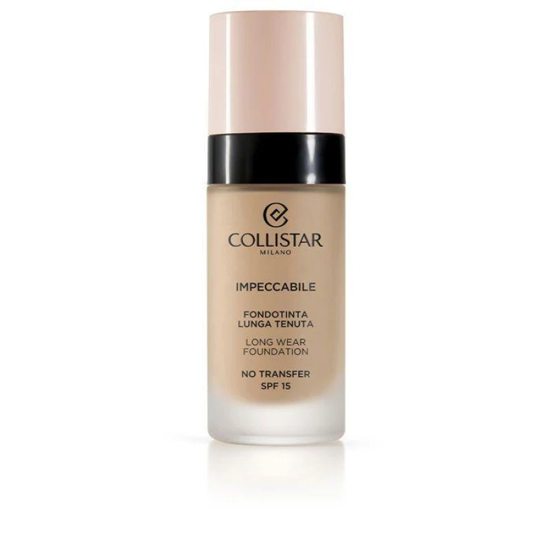 Image of Collistar Impeccabile Long Wear Foundation SPF15 30ml - 3N Natural