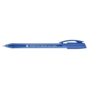 Image of Elite Smooth Flow Ball pen 1.0mm Tip 0.7mm Line Blue Pack of 50 942623