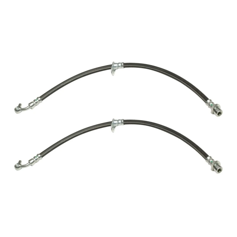 Image of RIDEX 83B1065 Brake Hose Rear Axle both sides Brake Hose (83)