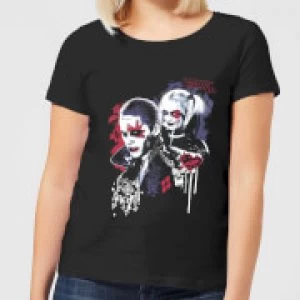 Image of DC Comics Suicide Squad Harleys Puddin Womens T-Shirt - Black