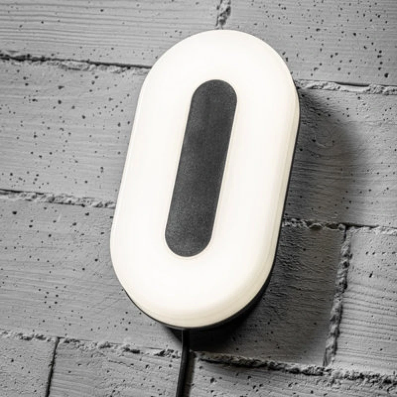 Image of CGC Lighting Twister Black / White Oval LED Light Black unisex