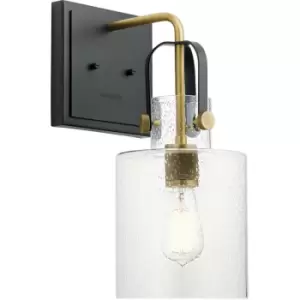 Image of Quintiesse Kichler Kitner Dome Wall Lamp Natural Brass