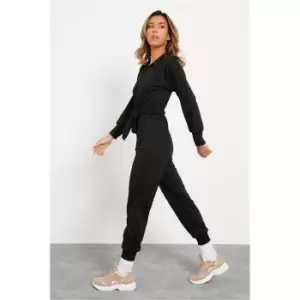 Image of I Saw It First Black Cosy All In One - Black