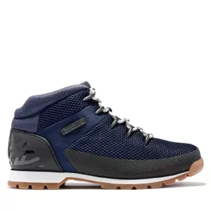 Timberland Euro Sprint Fabric Waterproof Boots - Navy, Size 6, Men