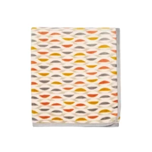 Image of Helena Springfield Cassia/Grove Fleece Throw, Cinnamon