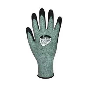 image of Matrix GH315 Polyurethane Coated High Cut Resistant Gloves Size 9 Grey GH315/9