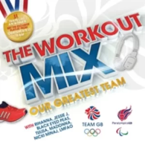 Image of The Workout Mix Our Greatest Team by Various Artists CD Album