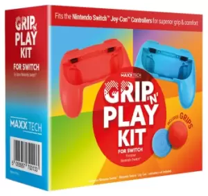 image of Maxx Tech Grip 'N' Play Kit For Nintendo Switch