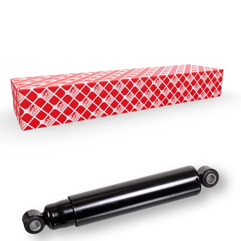 Image of FEBI BILSTEIN 20573 Shock absorber Rear Axle, Oil Pressure, Telescopic Shock Absorber, Bottom eye Shock Absorber (854)