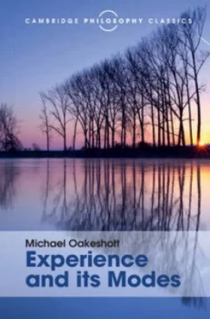 Image of Experience and Its Modes by Michael Oakeshott Hardback