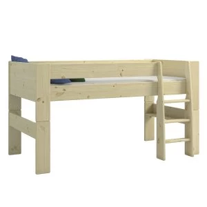 image of Steens For Kids Mid-Sleeper Bed - Pine