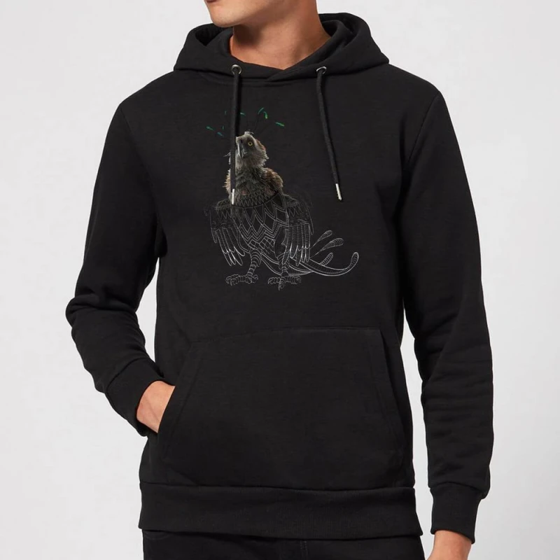Image of Fantastic Beasts Tribal Augurey Hoodie - Black - L