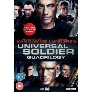 image of Universal Soldier Quadrilogy DVD