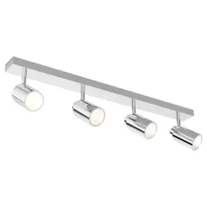 Image of Sensio Tandy Chrome Bathroom Ceiling Light - 130mm