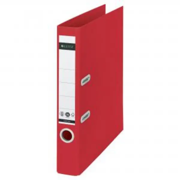 Image of Leitz 180 Recycle Lever Arch File A4 50mm Spine Red 10190025 41122AC EXR41122AC