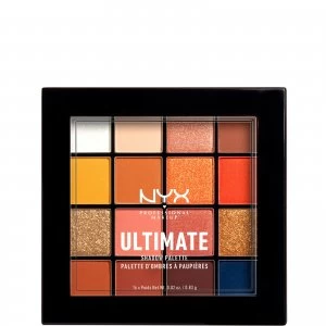 image of NYX Professional Makeup Ultimate Shadow Palette Edit Escape Artist 16 Shades