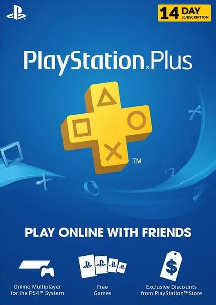 Image of Sony PlayStation Plus PSN 14 Days Subscription Membership