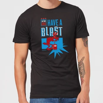 Image of Looney Tunes ACME Have A Blast Mens T-Shirt - Black - 3XL - Black