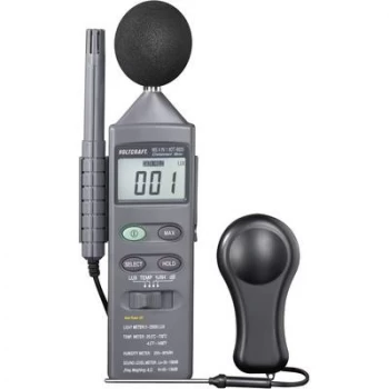 Image of VOLTCRAFT DT 8820 Thermometer -20 - +750 °C Sensor type K 4-in-1 Multifunction environmental tester