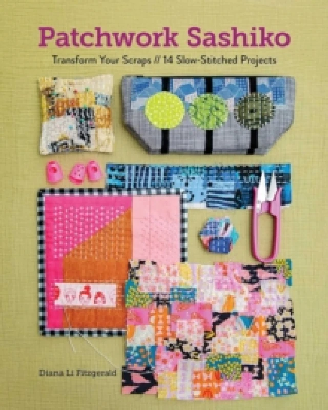 Image of Patchwork Sashiko : Transform Your Scraps 14 Slow-Stitched Projects Paperback / softback