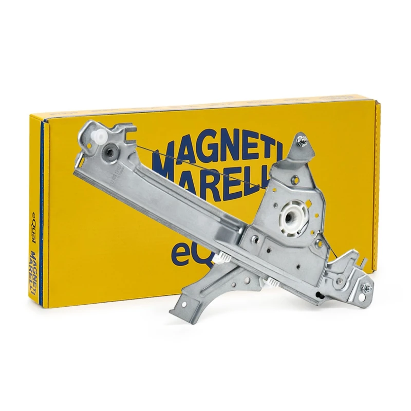 Image of MAGNETI MARELLI 350103134800 Window regulator Left Rear, Operating Mode: Electric, without electric motor Window Winder (1561)