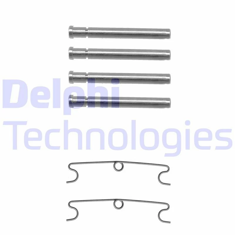 Image of DELPHI Brake pad fitting kit DELPHI LX0170
