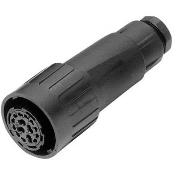 Image of Amphenol C016 10E017 002 1 C016 10E017 Cable Socket Straight C16 3 Nominal current details 6 A Number of pins 17 P