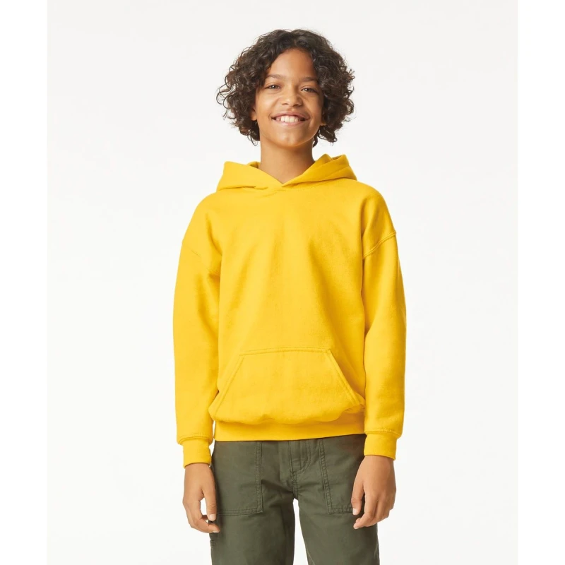 Image of Gildan Soft Midweight Hoodie in Mid Blue Size: Medium Mid Blue Unisex M