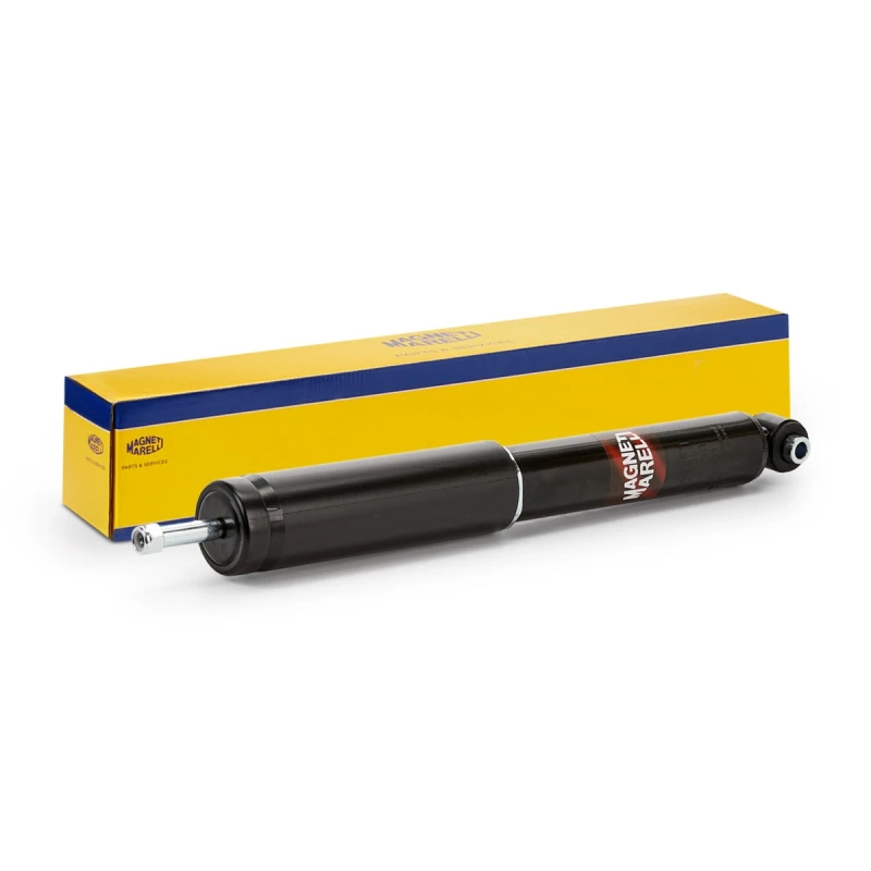 Image of MAGNETI MARELLI 352743070000 Shock absorber Rear Axle, Gas Pressure, Twin-Tube, Damper Module, Top pin Shock Absorber (854)